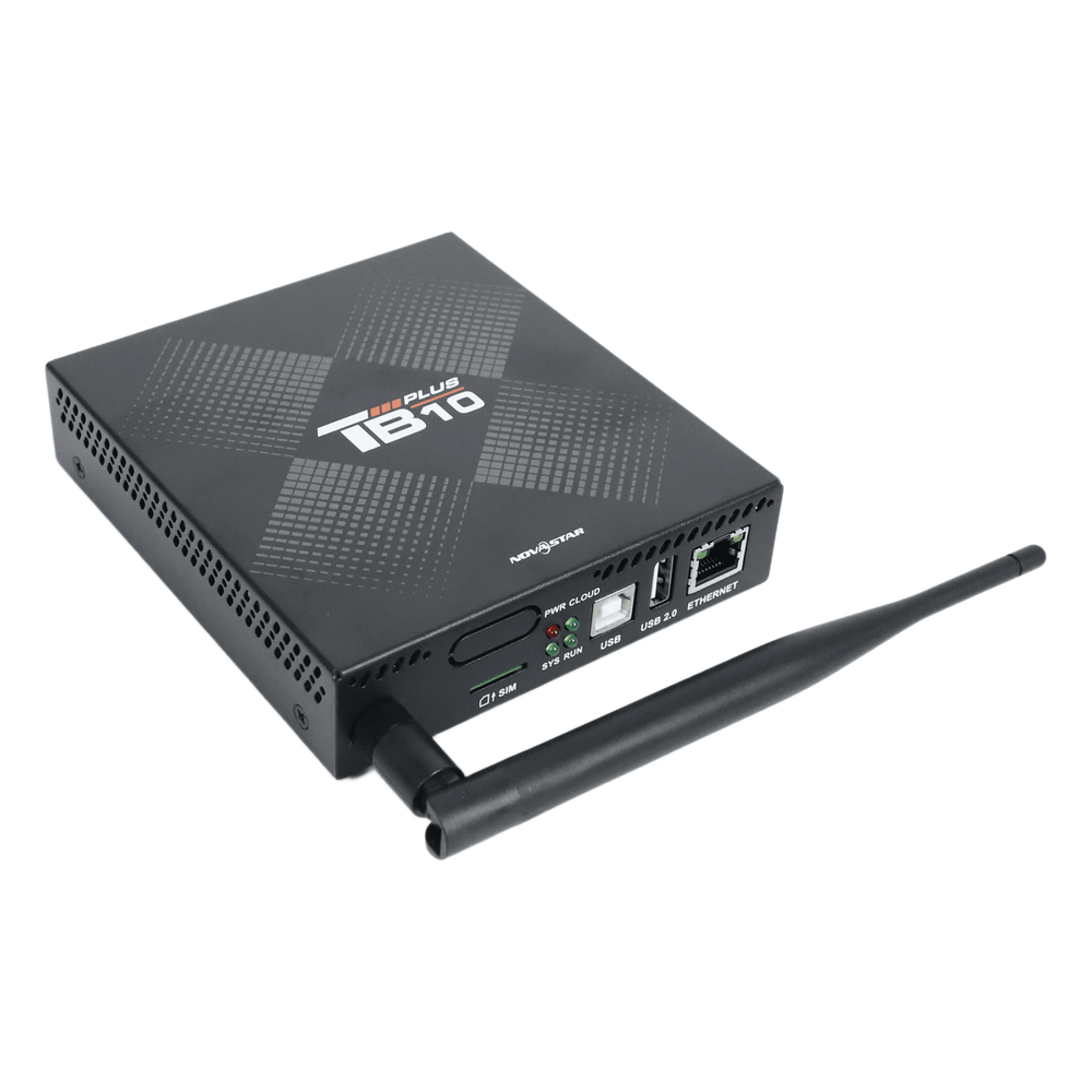 NovaStar TB10 Plus / Reproductor Multimedia / Videowall LED 650K Píxeles / 4K H.265 / Android 10 / Wi-Fi + Ethernet Gigabit / 2GB RAM 32GB / Audio Estéreo / IP20
