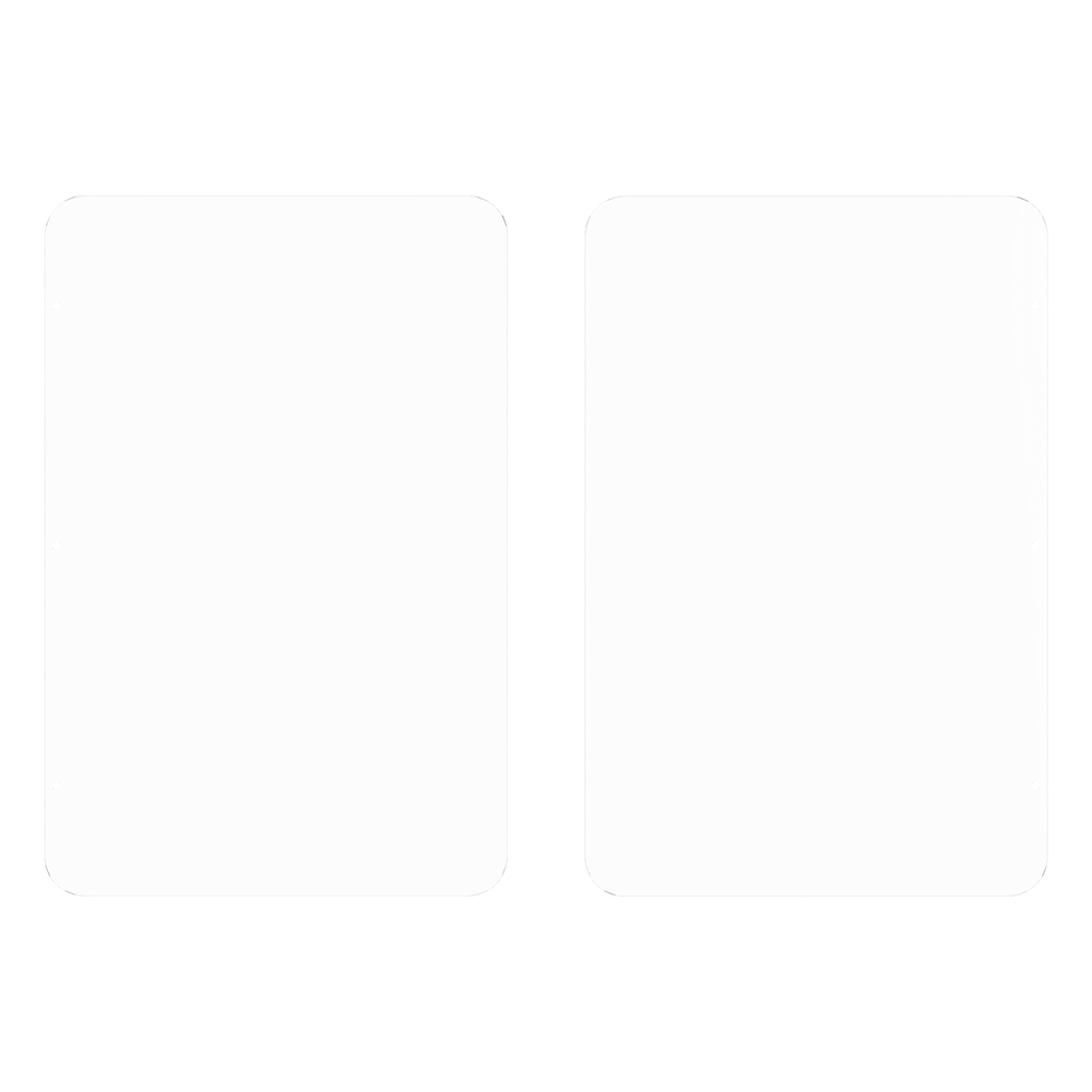 Kit de Repuesto (2 Piezas) de Aletas de Acrílico para Formar Carriles de 110 cms en Torniquetes Series DS-K3B530