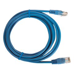 Cable de Parcheo UTP Cat5e - 0.5 Metros (1.64 Pies) - Azul