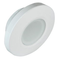 Luz led marina serie Orbit , emite luz de colores blanco, rojo y azul de 210 lúmenes, para uso interior o exterior, fabricado bajo norma de protección IP67.