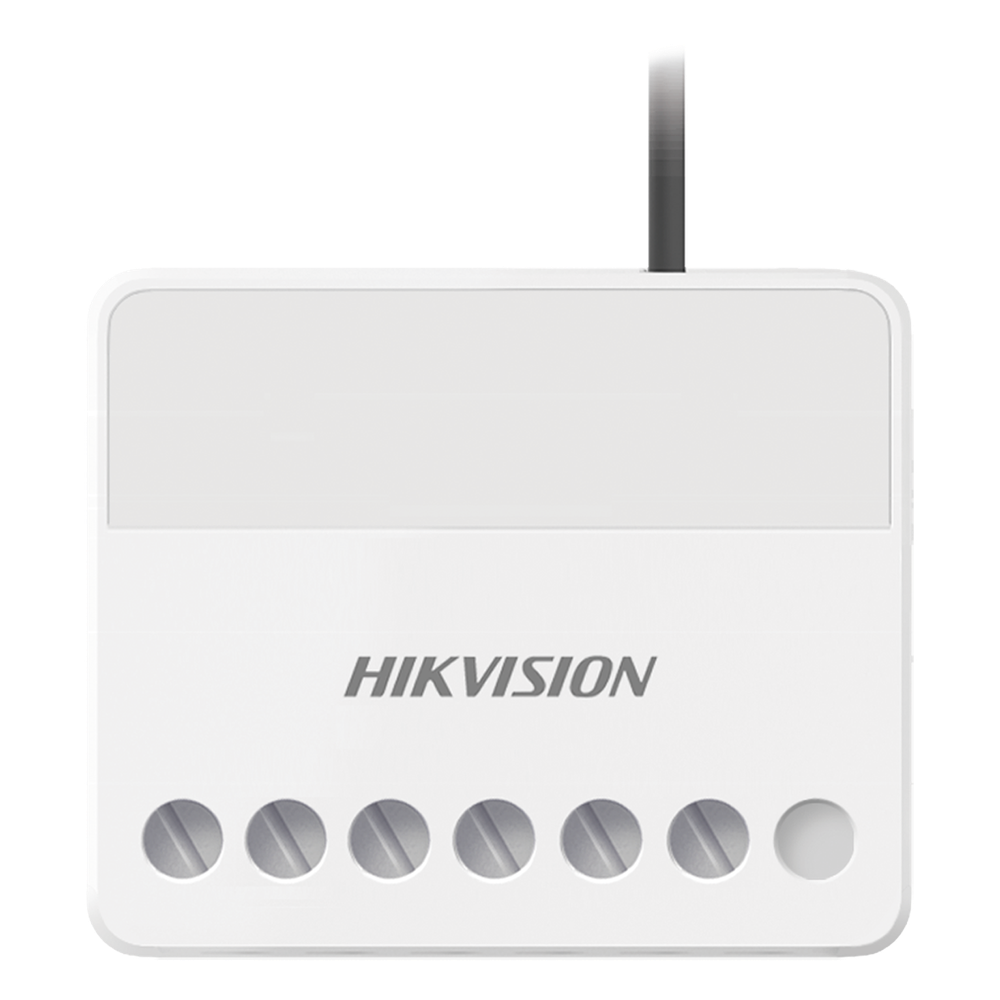 (AX PRO) Relevador Inalámbrico / 1 Entrada de Alarma 24/7 / 1 Salida de Relevador 0 a 36 Vcc (Max. 5 A)