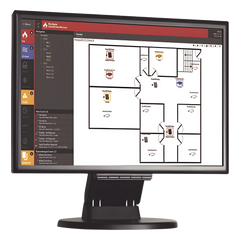 Monitor LED HD de 24 pulgadas con bocinas integradas para estación de trabajo ONYXWorks