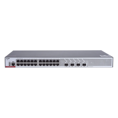 Switch de Acceso Capa 3 con doble Chip para Alta Disponibilidad Ideal en Redes Empresariales con 24 puertos Gigabit y 4 SFP+ 10Gb