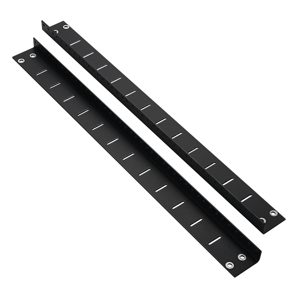 Kit de Rieles Posteriores para Gabinetes PanZone de Panduit, de 26 UR, Color Negro