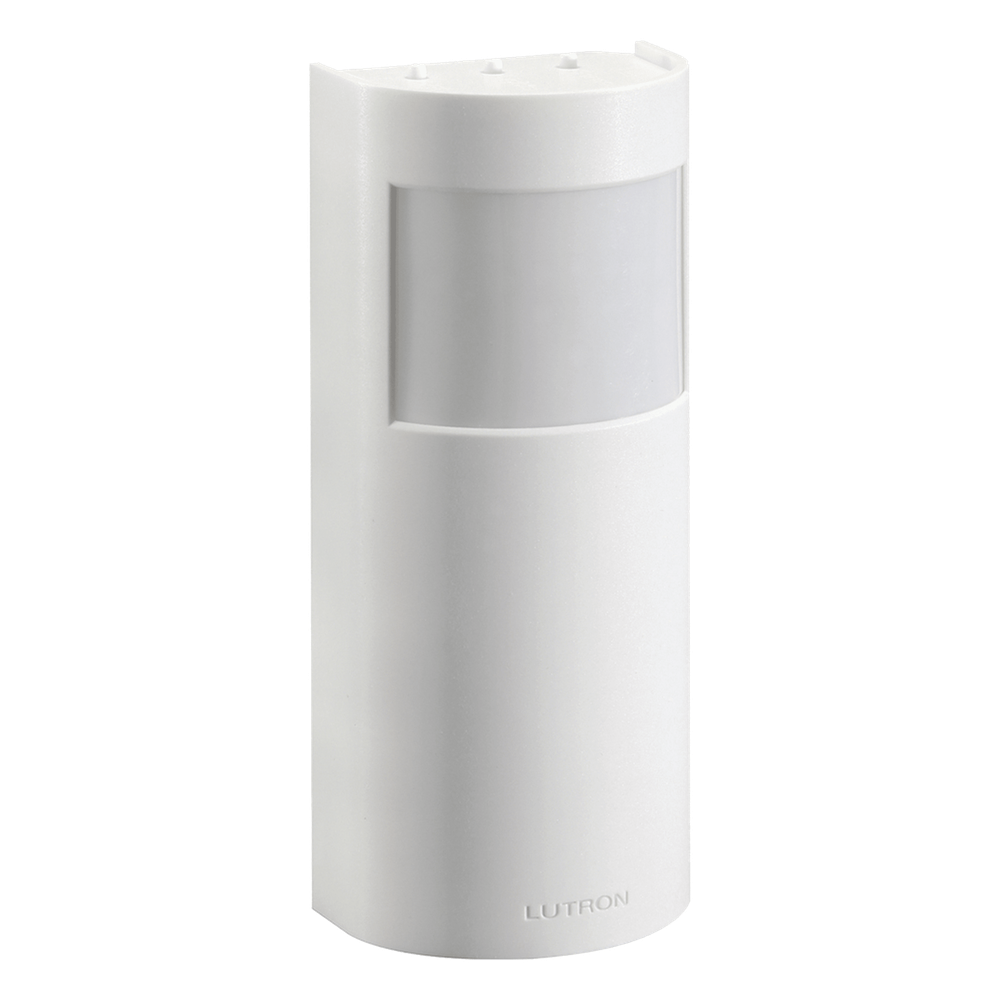 Sensor de ocupación y vacancia inalámbrico de pared, PIR 180°, cobertura hasta 278.7 m² y alcance de 18.3 m, a batería, compatible con RadioRA 2, RA2 Select, RadioRA 3 y Vive