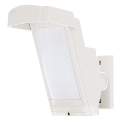 Detector PIR Exterior / Inalámbrico a Batería / 12 m y 85° / 94 Zonas / Antimascara / IP55