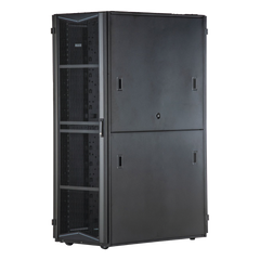 Gabinete FlexFusion para Centros de Datos, 42 UR, 800 mm de Ancho, 1200 mm de Profundidad, Fabricado en Acero, Color Negro