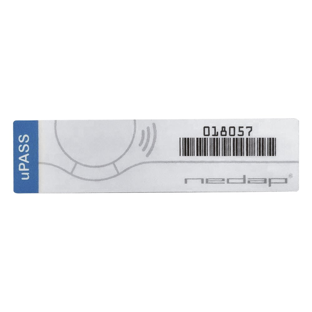 Tag para cristal Gen 2 UHF Windshield Tag Tamperproof  ( 26 Bits, Código de sitio y numeración   Personalizado )