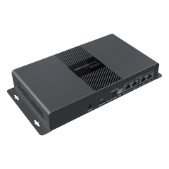 Reproductor Multimedia TB60 / 4K Ultra HD / 4 Puertos Gigabit Ethernet / 2.3M Píxeles de Carga / Control Cloud / Wi-Fi 2.4 GHz / HDMI 1.3 / Audio Estéreo / Android 11