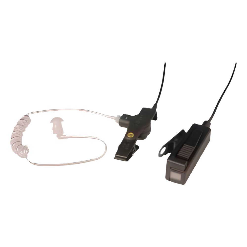 Kit de Micrófono-Audífono Profesional de 2 Cables / Tubo Acústico / Kevlar / Compatible ICOM IC-F3003/4003/3013/4013/3021/4021