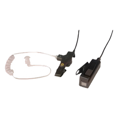 Kit de Micrófono-Audífono Profesional de 2 Cables / Tubo Acústico / Kevlar / Compatible ICOM IC-F3003/4003/3013/4013/3021/4021