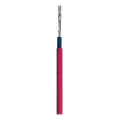 Cable Fotovoltaico Rojo/ Cobre Estañado / 4 mm² (12 AWG) / 2000V / Rollo de 50 m / / UL 4703 y TUV