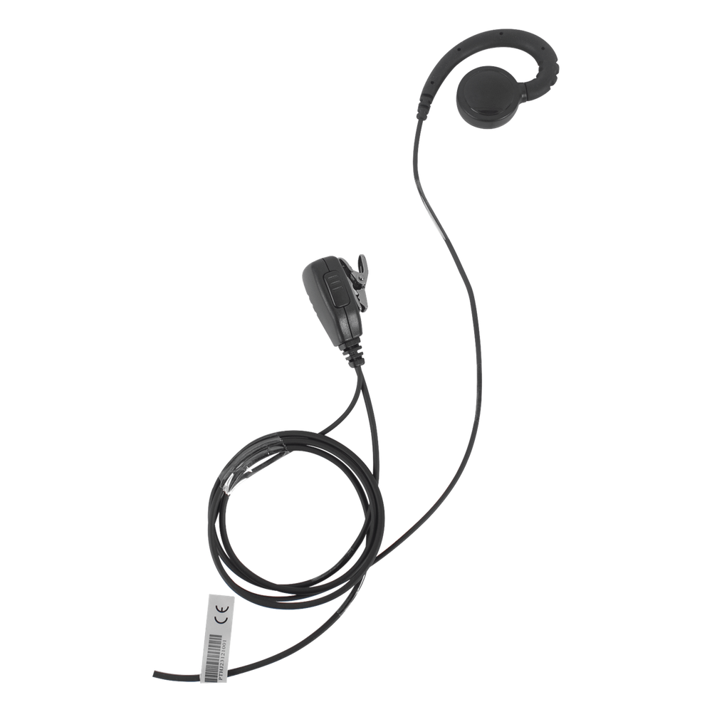 Micrófono de solapa con audífono ajustable al oído para Radios TE320 / TC-610P/TC-780