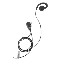 Micrófono de solapa con audífono ajustable al oído para Radios TE320 / TC-610P/TC-780