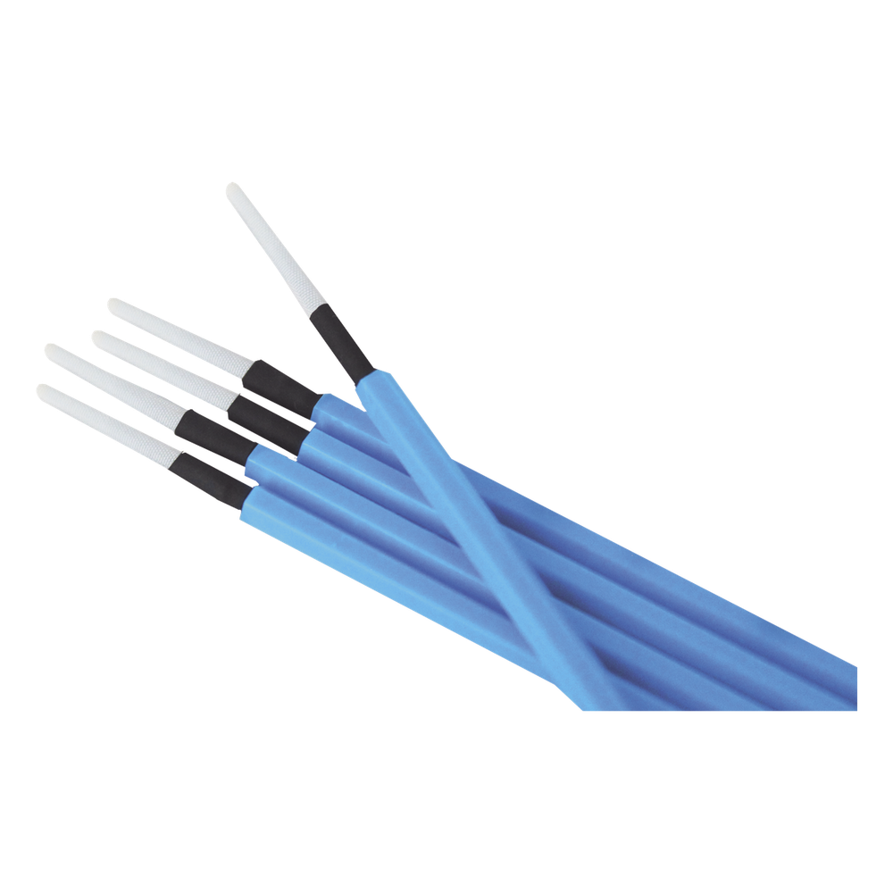 Hisopos para Limpieza de Puertos de Fibra Óptica 1.25 mm (0.05 Pulgadas) para Adaptadores LC y MU, 100 Piezas