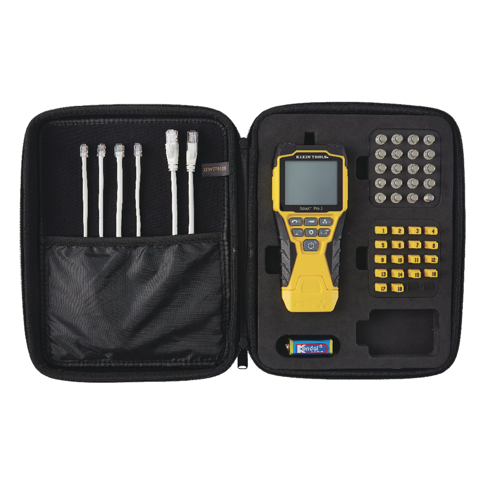 Probador Scout™ Pro 3 con kit de transmisores remotos de ubicación.