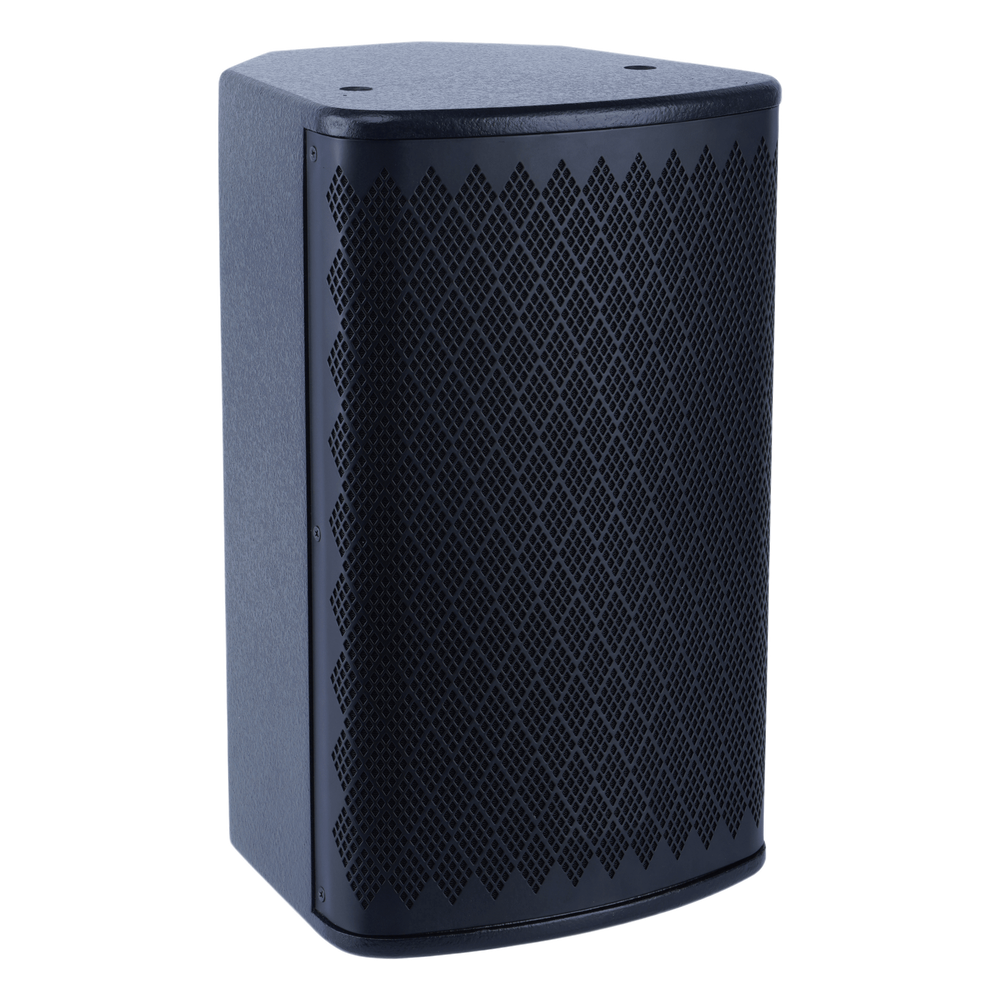 Altavoz Profesional de Sonido EP-606A | 100W RMS 400W Pico | 6.5" Woofer + 3" Tweeter | Respuesta 90Hz-20KHz | Cobertura 110°×80° | Gabinete MDF | Instalación Multipunto