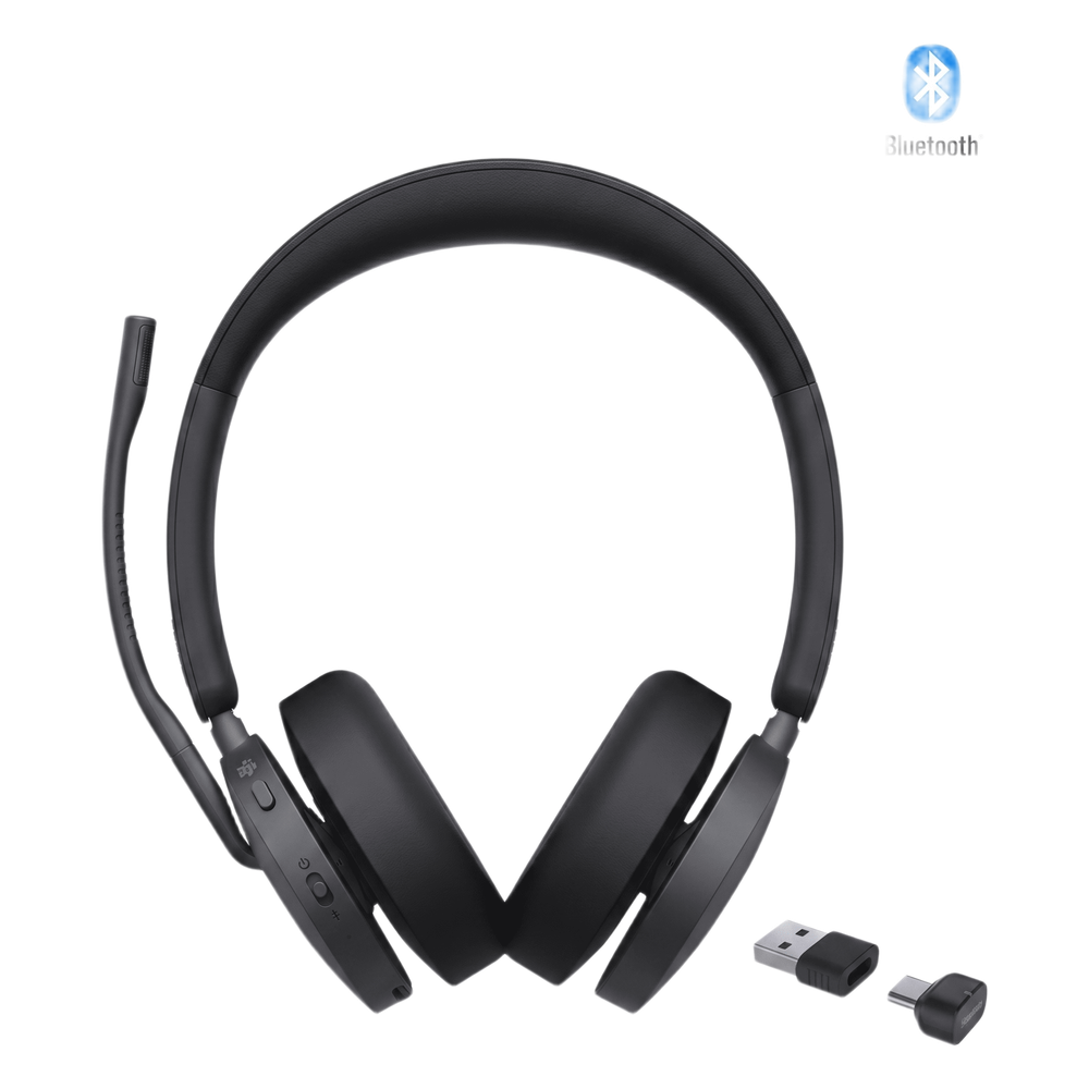 Auriculares estéreo Yealink BH74 edición MS / Bluetooth 5.3 con adaptador USB C&A / Cancelación activa de ruido / 65 horas de reproducción de música