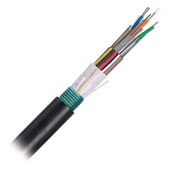 Cable de Fibra Óptica de 12 Hilos, OSP (Planta Externa), Armada, 250um, Monomodo OS2, Precio Por Metro