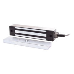 Chapa Magnetica 600 Lbs Para Uso en Exterior / IP65 / Con Cordón Armado