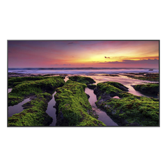 Pantalla Profesional LED de 55" para marketing digital / UHD 4K (3840x2160p) / Entradas de Video HDMI / uso 16/7 / Compatible VESA 200x200 / compatible con plataforma de gestion Samsung VXT