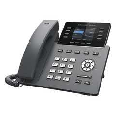 Teléfono IP Wi-Fi, Grado Operador, 8 líneas SIP con 4 cuentas, pantalla a color 2.8", puertos Gigabit, Bluetooth, PoE, codec Opus, IPV4/IPV6 con gestión en la nube GDMS