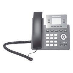 Teléfono IP Grado Operador, 4 líneas SIP con 2 cuentas, puertos Gigabit PoE, pantalla a color 2.4", codec Opus, IPV4/IPV6 con gestión en la nube GDMS