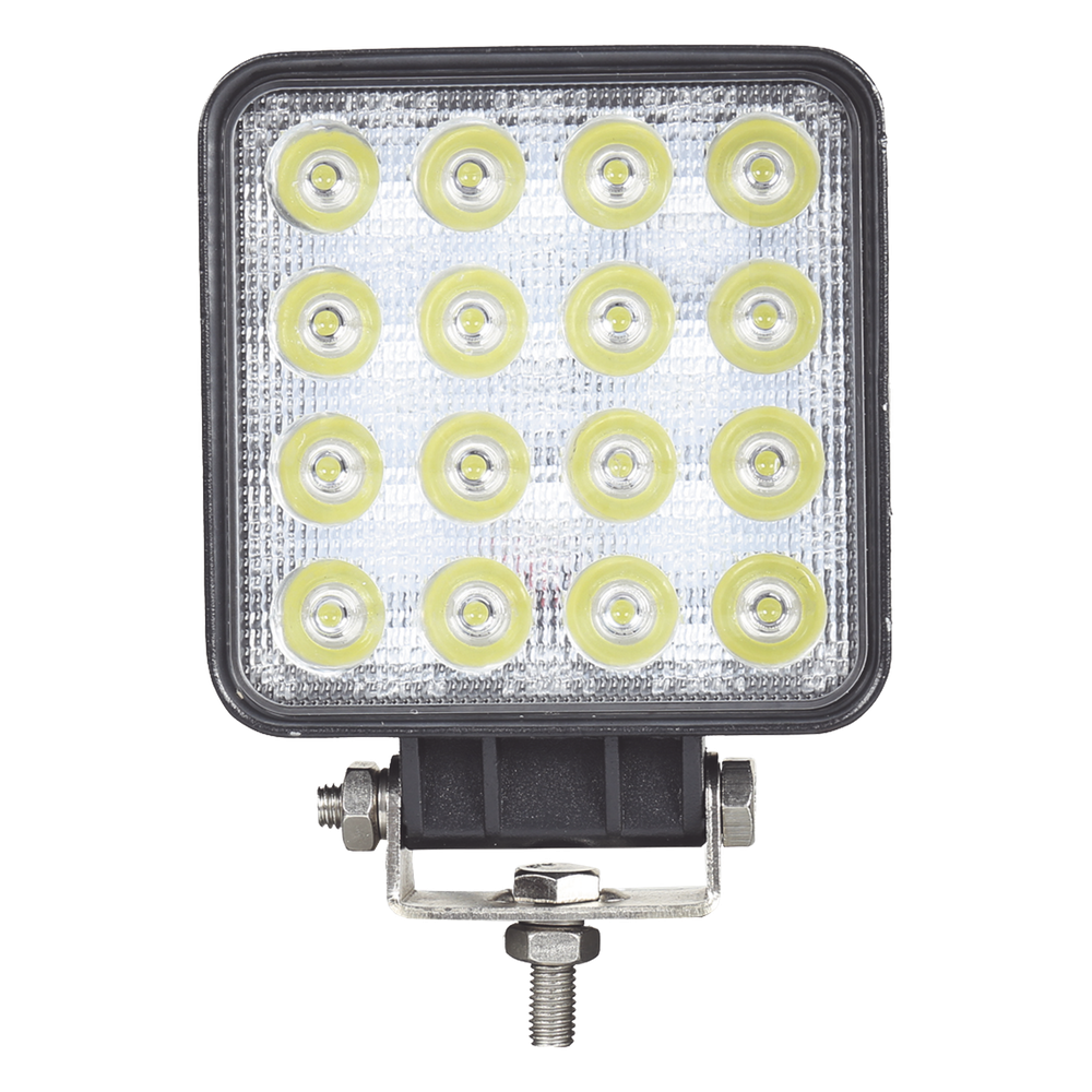 Luz de trabajo de 16 LED, 4000 Lumenes, 48 Watts, 10-30 Vcc, IP67
