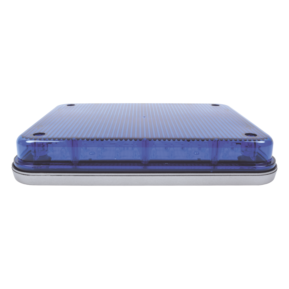 Luz de advertencia de 9x7", Color Azul, Ideal para Ambulancias