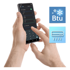 Calculador de capacidad de enfriamiento BTU Aufit