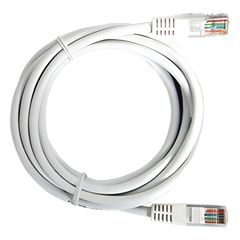 Cable de Parcheo UTP Cat5e - 1 Metro (3.28 Pies) - Blanco