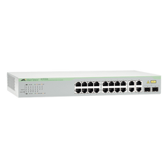 Switch WebSmart de 16 puertos 10/100 Mbps + 2 puertos 10/100/1000 Mbps + 2 SFP Gigabit Combo