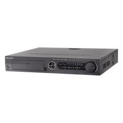 DVR 32 Canales TurboHD + 16 Canales IP / 3K Lite / 5 Megapixel Lite / 4 Bahías de Disco Duro / Audio por Coaxitron / AcuSense / POS / Videoanalisis / 16 Entradas y 4 salidas de Alarma