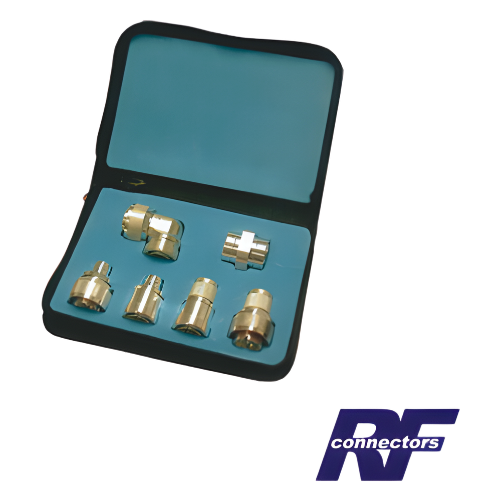 Kit completo de 6 Adaptadores 7-16 DIN.