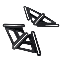 Brackets para Montaje de Caja de Empalme a Raqueta LP-CSS (2 Piezas)