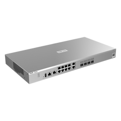 Firewall Next Generation / Empresarial / 9 Gbps Throughput / 8 Puertos Gigabit + 4 x 2.5G + 2 x SFP + 2 x SFP+ / Gestión Cloud / IPS + Antivirus + Application Control / Defensa DDoS / AI-Powered Security / Rack 1U 440 mm (17.32 in) / Línea Cybrey