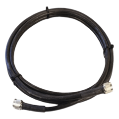 Jumper Coaxial con Cable Wilson-400 | Conector N Macho en los Extremos | 3.05 Metros (10 Pies) de Longitud.