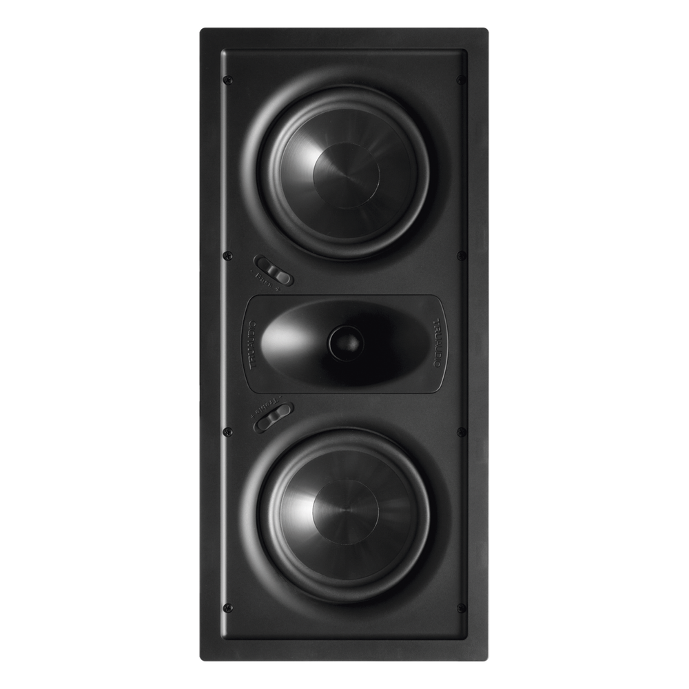 Altavoz LCR de pared | woofers dobles de 6.5'' | tweeter de seda suave de 1 | 125W | 8&Omega;