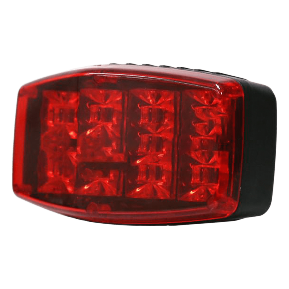 Luz Frontal Ultra Brillante para motocicleta, color rojo