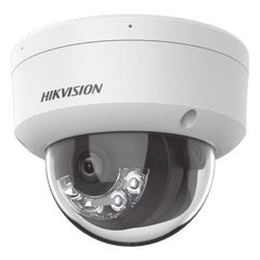 [Dual Light + 2 Micrófonos Integrados] Domo IP 8 Megapixel (4K) / Lente 2.8 mm / 30 mts Luz Blanca + 30 mts IR / ACUSENSE / Exterior IP67 / IK10 / WDR 120 dB / PoE / ONVIF / Micro SD / Metal / ACUSEEK