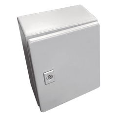 Gabinete de Acero, Nema 4 -IP 66 de 50 x 50 x 30 cm con Platina y certificado UL.