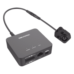 Pinhole IP 2 Megapixel / Lente 2.8 mm / 2 Mts Cable / PoE / Ideal para Cajeros Automáticos (ATM) / WDR / Micro SD / Cámara Tipo Block