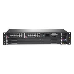 DeltaStream - OLT Módular GPON / Conexión de hasta 4,096 ONUs / 2 Tarjetas Main / Puertos Gigabit RJ45 Uplink / 4 Puertos SFP+ Uplink / Fuente Redundante AC- DC (incluida) / Administración desde la nube (DPMS)