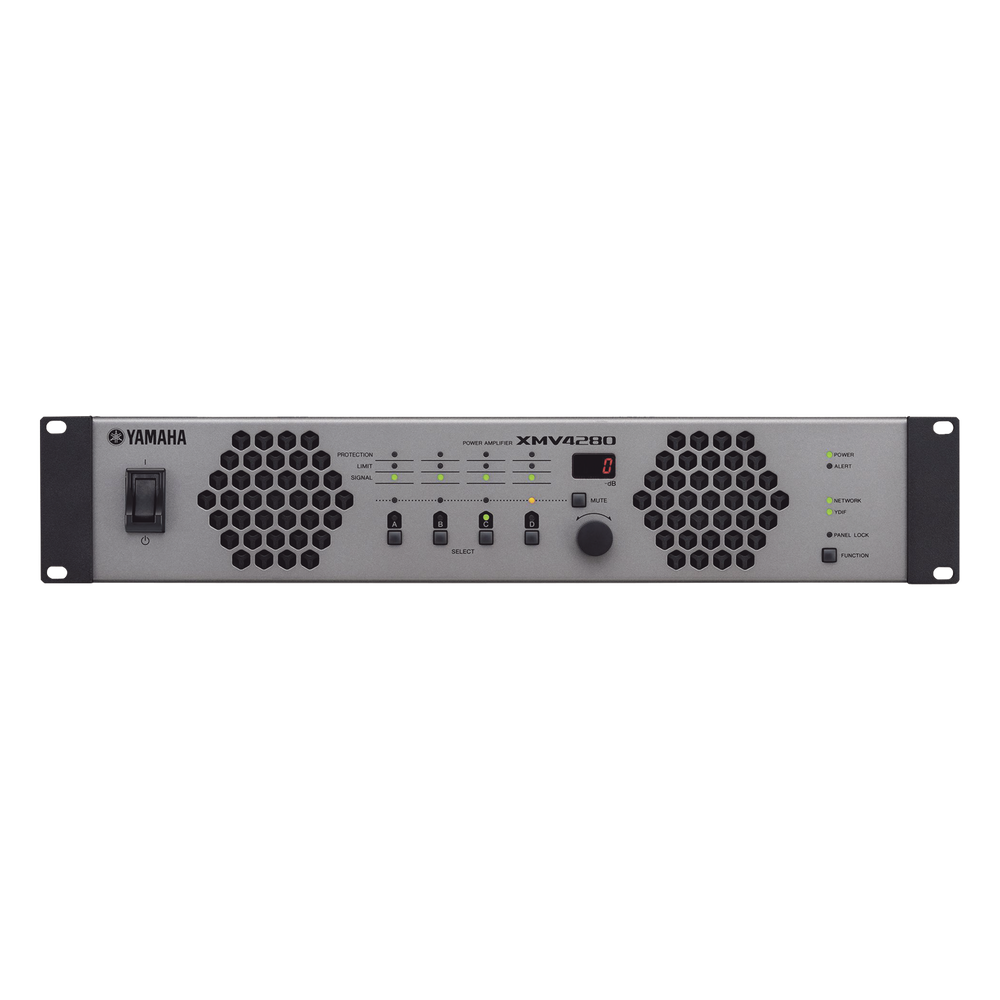 Amplificador de Audio, 4 Canales, 280w, Alta y Baja Impedancia, Conexión Análoga y YDIF, Para Serie MTX