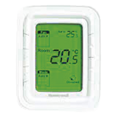 Termostato digital para fan & coil de 2/4 tubos, vertical, 220 VCA, ventilador de 3 velocidades y control de válvula