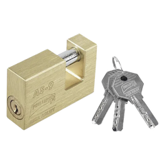 Candado para Cortina  #9 / Opera con 11 pernos de combinación / Alta seguridad.