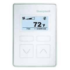 Sensor y display de temperatura y humedad para pared con pantalla LCD retroiluminada y bus Sylk para controladores Trend IQX