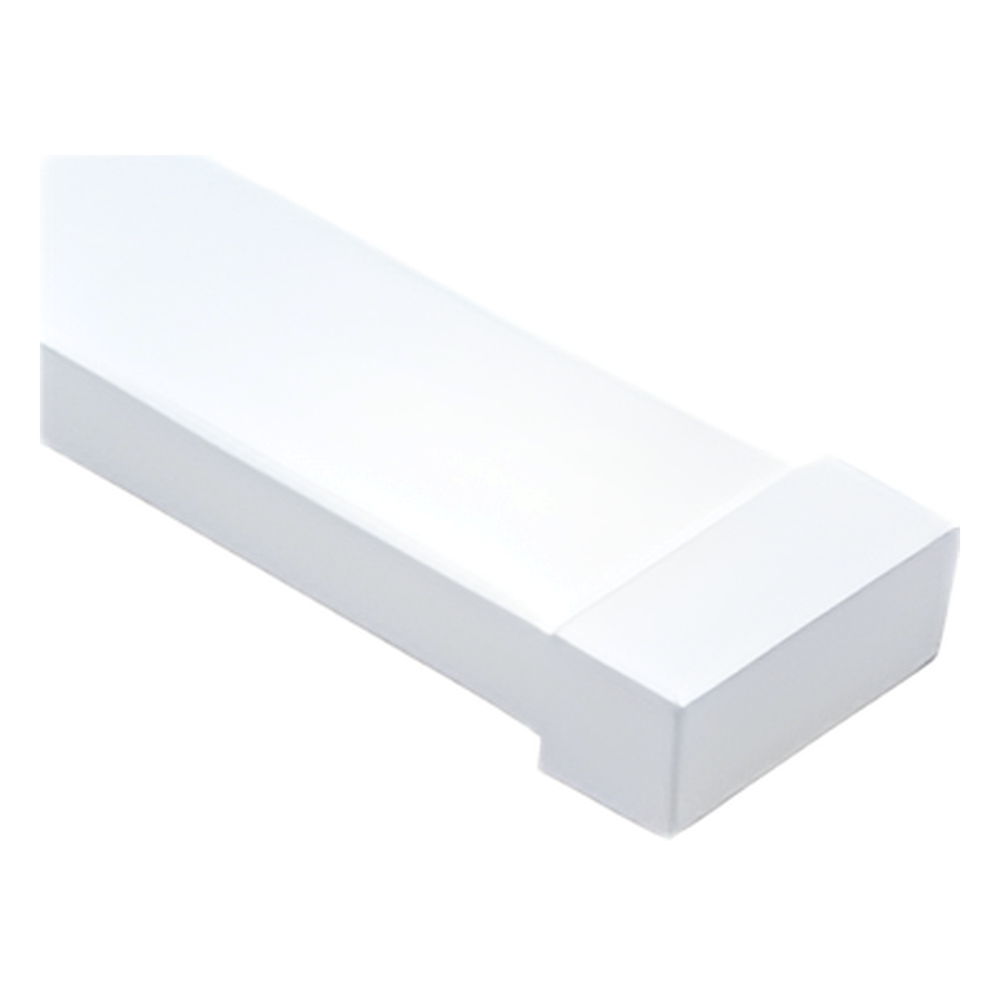 Tapa final blanca de PVC auto extinguible,  para canaleta PT48 (6190-01002)