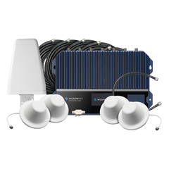 KIT Amplificador de Señal Celular, ENTERPRISE 4300/ Para Montaje en Pared/ Mejora la Señal de los principales operadores | Cubre áreas de hasta 4800 m²