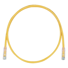 Cable de Parcheo TX6, UTP Cat6, 24 AWG, CM, Color Amarillo, 9.14 Metros (30 Pies)